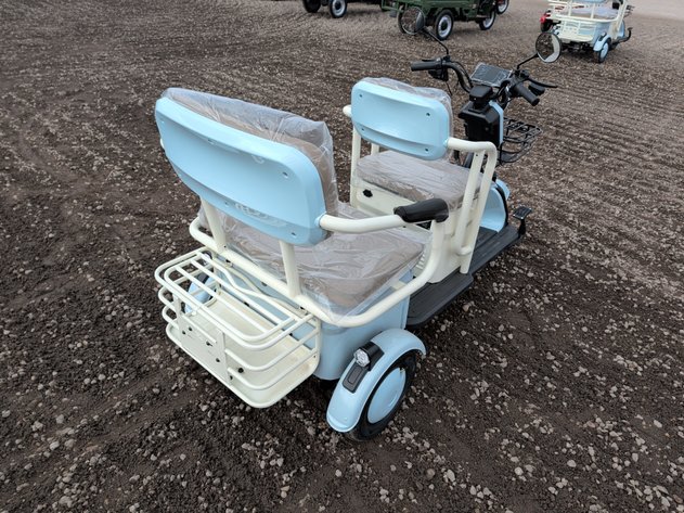 Image for IRGC40 COMPACT 60V ELECTRIC THREE-WHEELED MINI GOLF CART AND UTILITY SCOOTER