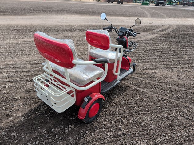 Image for IRGC40 COMPACT 60V ELECTRIC THREE-WHEELED MINI GOLF CART AND UTILITY SCOOTER