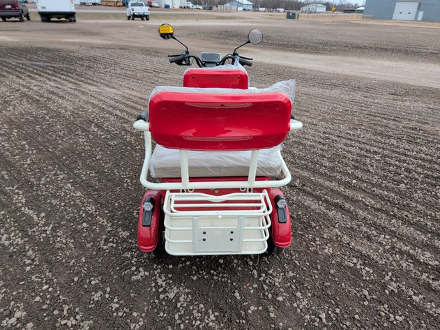 Image for IRGC40 COMPACT 60V ELECTRIC THREE-WHEELED MINI GOLF CART AND UTILITY SCOOTER