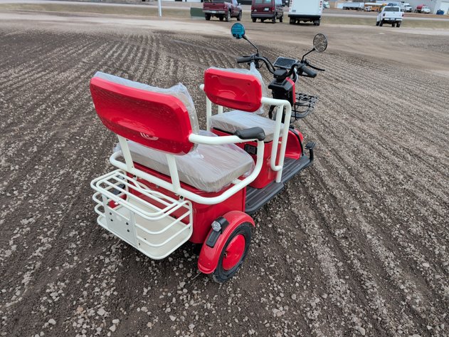 Image for IRGC40 COMPACT 60V ELECTRIC THREE-WHEELED MINI GOLF CART AND UTILITY SCOOTER