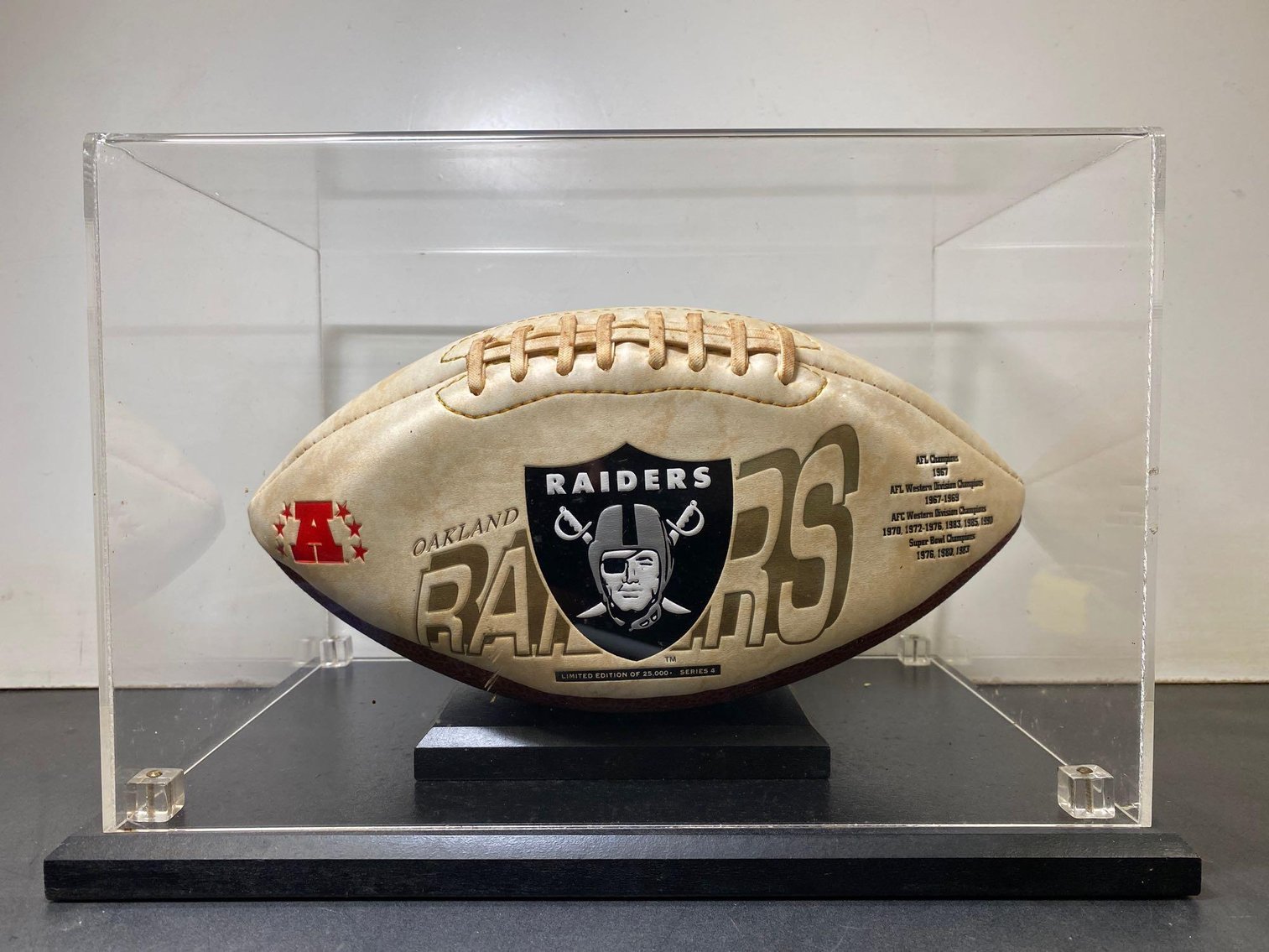 Image for Raiders Football, Other Sports and Hollywood Memorabilia Auction 5/24