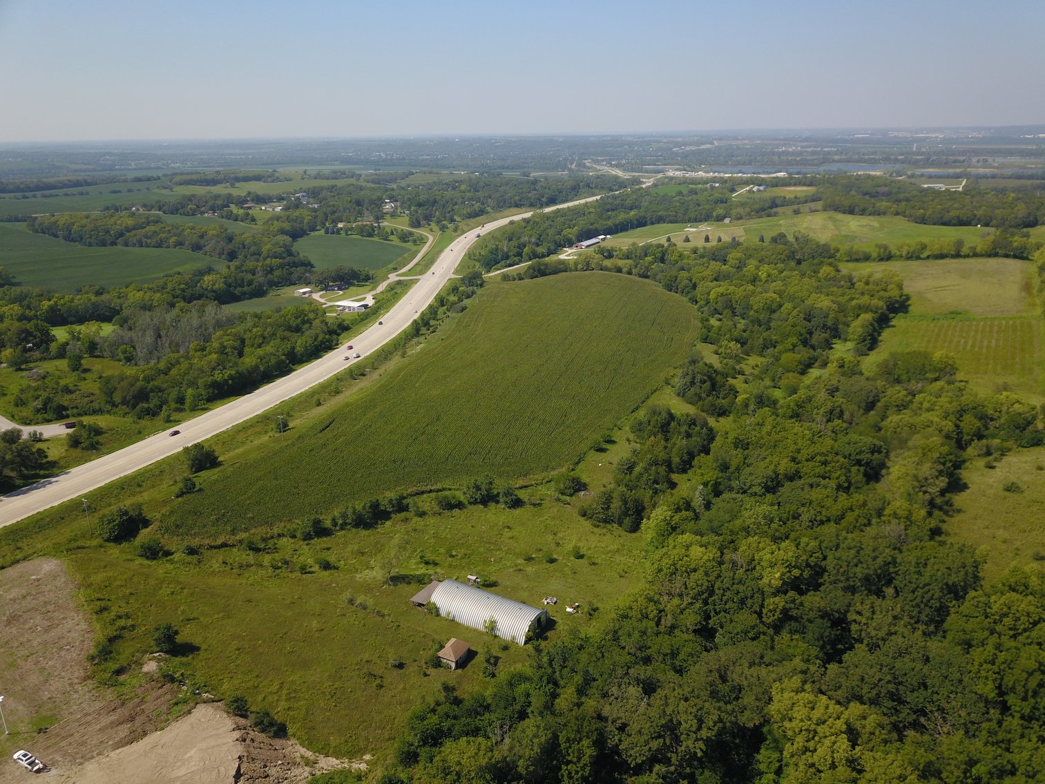 Image for IN PERSON/ONLINE HIGHLY VISIBLE HIGHWAY FRONTAGE DEVELOPMENT POTENTIAL FARMLAND AUCTION