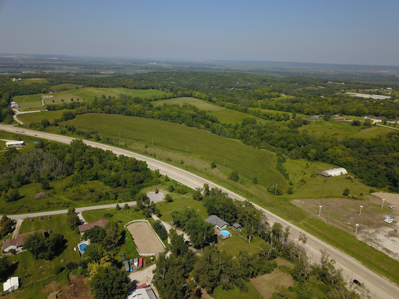 Image for IN PERSON/ONLINE HIGHLY VISIBLE HIGHWAY FRONTAGE DEVELOPMENT POTENTIAL FARMLAND AUCTION