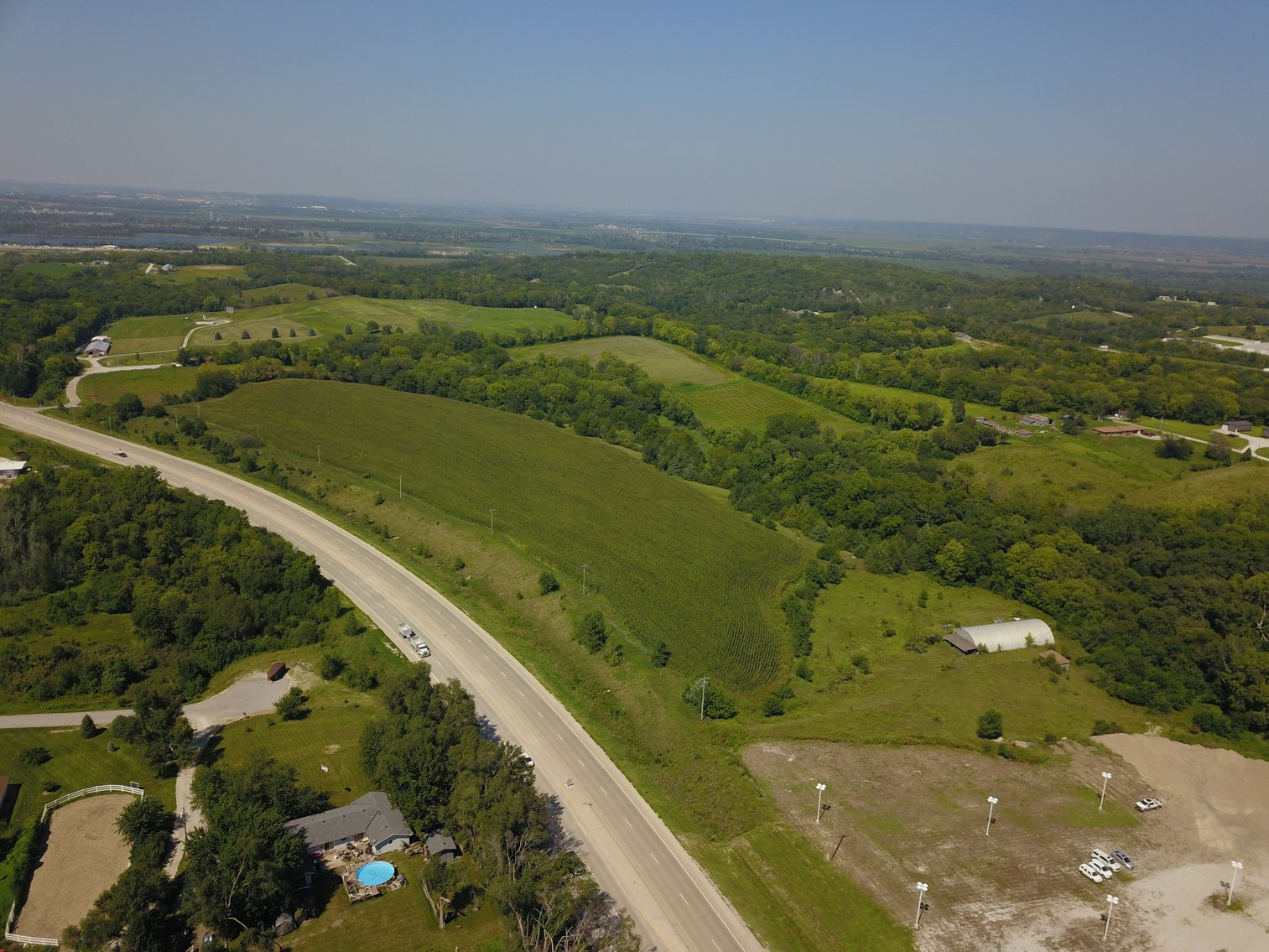 Image for IN PERSON/ONLINE HIGHLY VISIBLE HIGHWAY FRONTAGE DEVELOPMENT POTENTIAL FARMLAND AUCTION