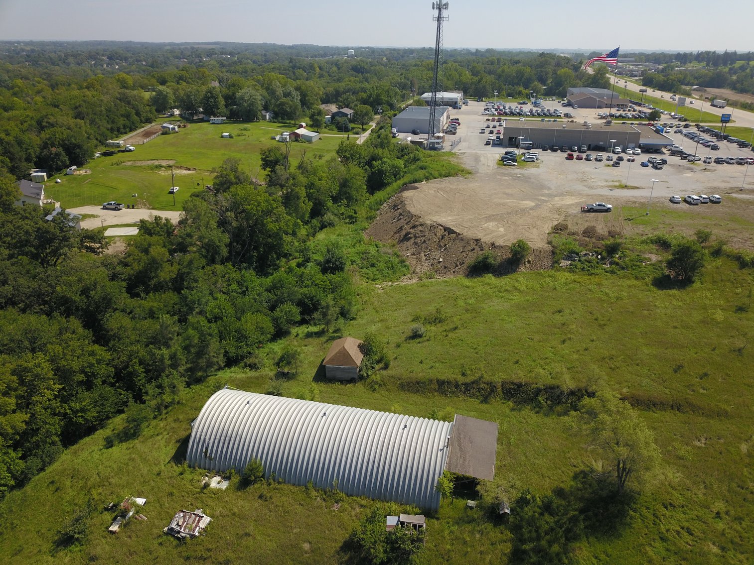 Image for IN PERSON/ONLINE HIGHLY VISIBLE HIGHWAY FRONTAGE DEVELOPMENT POTENTIAL FARMLAND AUCTION
