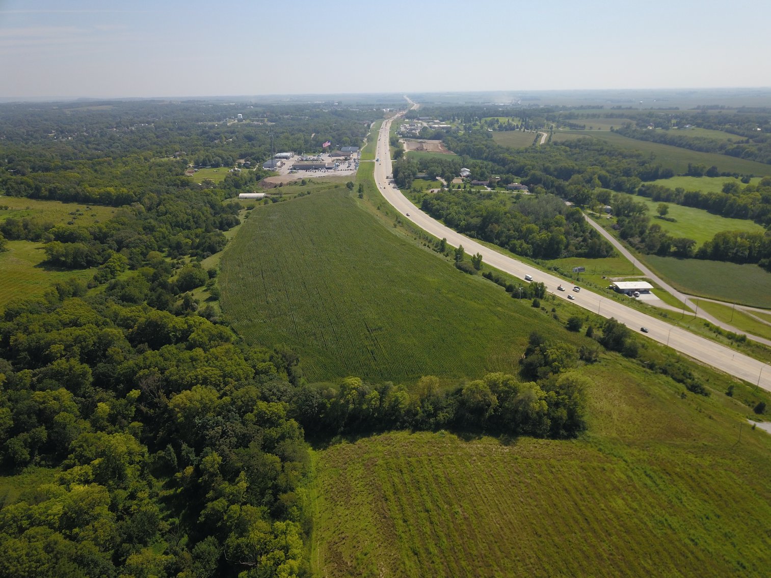 Image for IN PERSON/ONLINE HIGHLY VISIBLE HIGHWAY FRONTAGE DEVELOPMENT POTENTIAL FARMLAND AUCTION