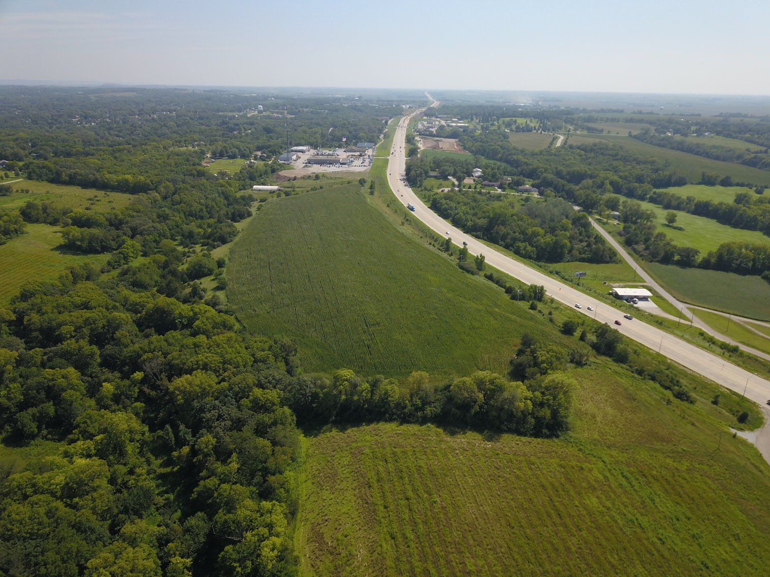 Image for IN PERSON/ONLINE HIGHLY VISIBLE HIGHWAY FRONTAGE DEVELOPMENT POTENTIAL FARMLAND AUCTION