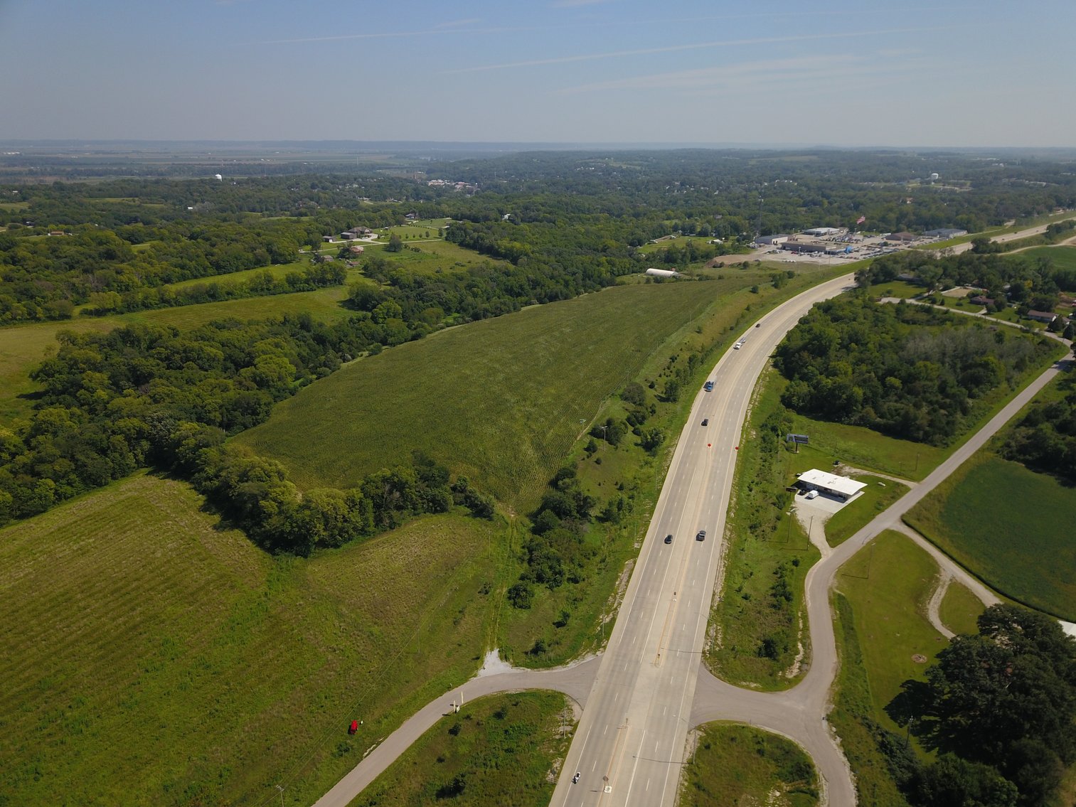 Image for IN PERSON/ONLINE HIGHLY VISIBLE HIGHWAY FRONTAGE DEVELOPMENT POTENTIAL FARMLAND AUCTION