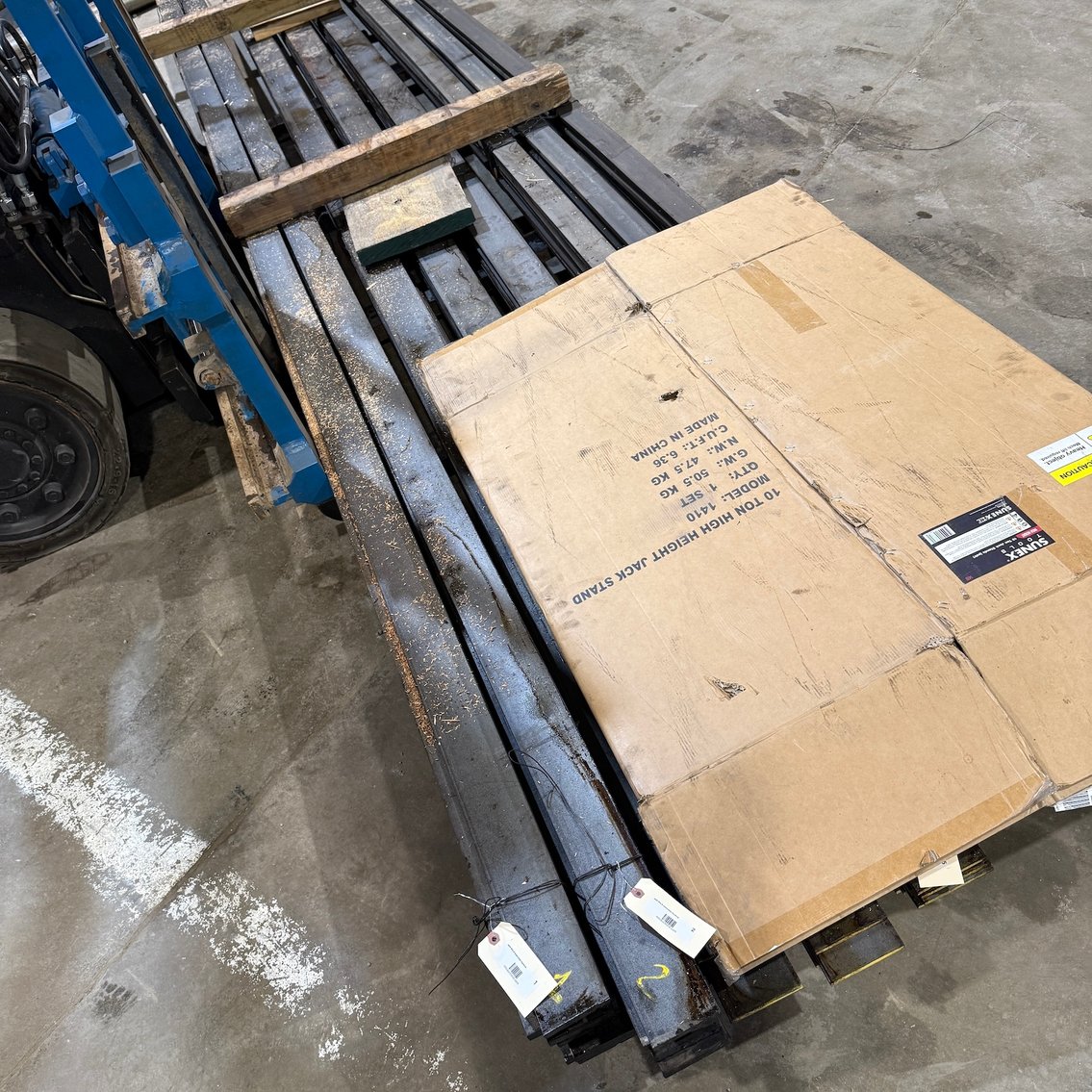 Image for Online Only Flat Bar Steel Inventory No Reserve Auction