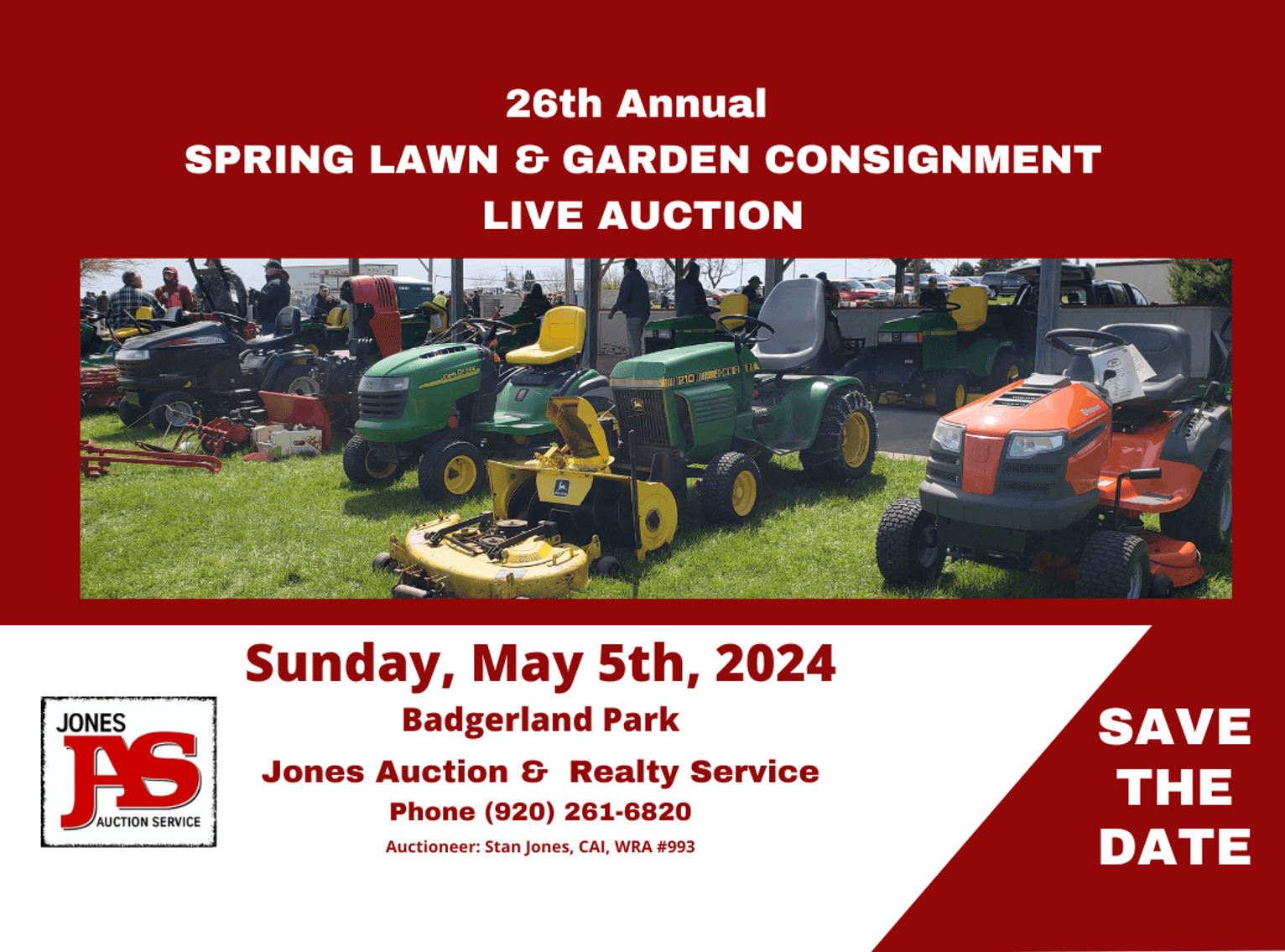 Image for Wagons Ring: Spring Lawn & Garden Consignment Auction - Live Event