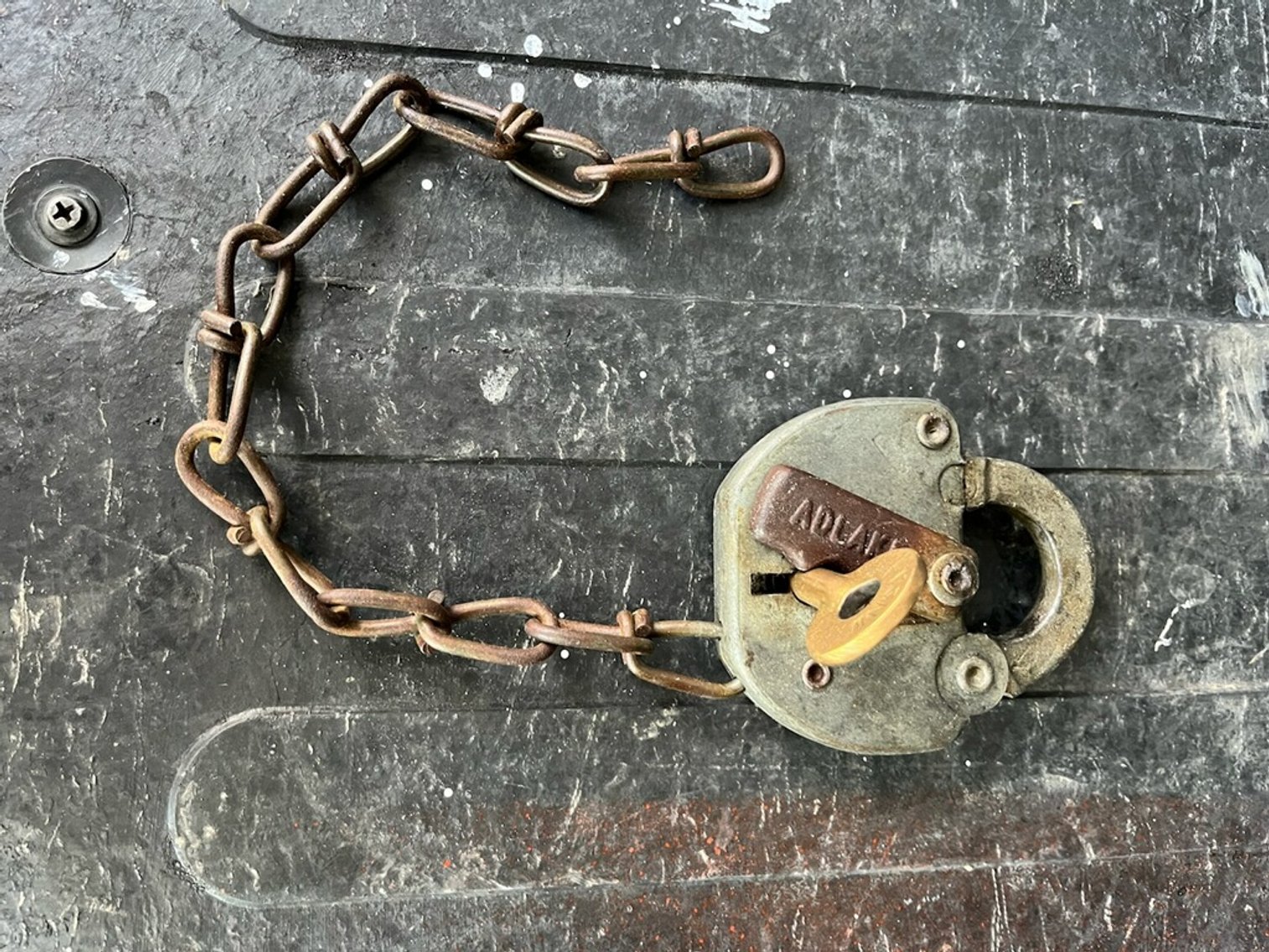Image for Adlake C&NW Railroad Switch Locks with Keys