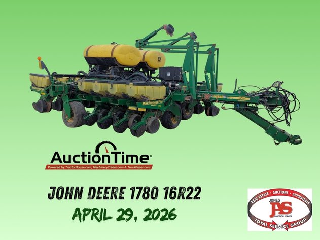 Image for Auction Time: 2002 John Deere 1780 16R22 Planter