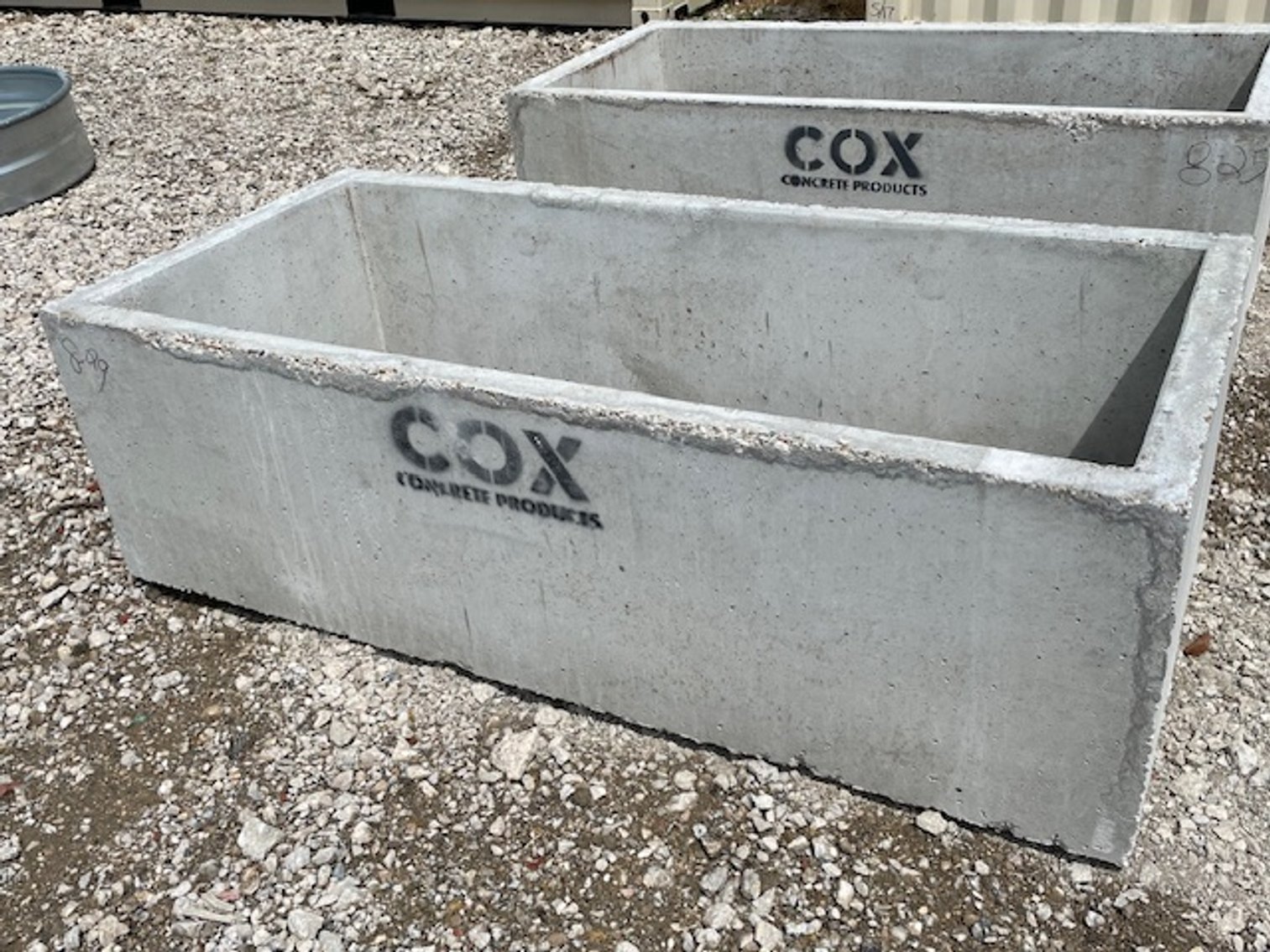 Image for 6 1/2 ft Rectangle Concrete Water Trough