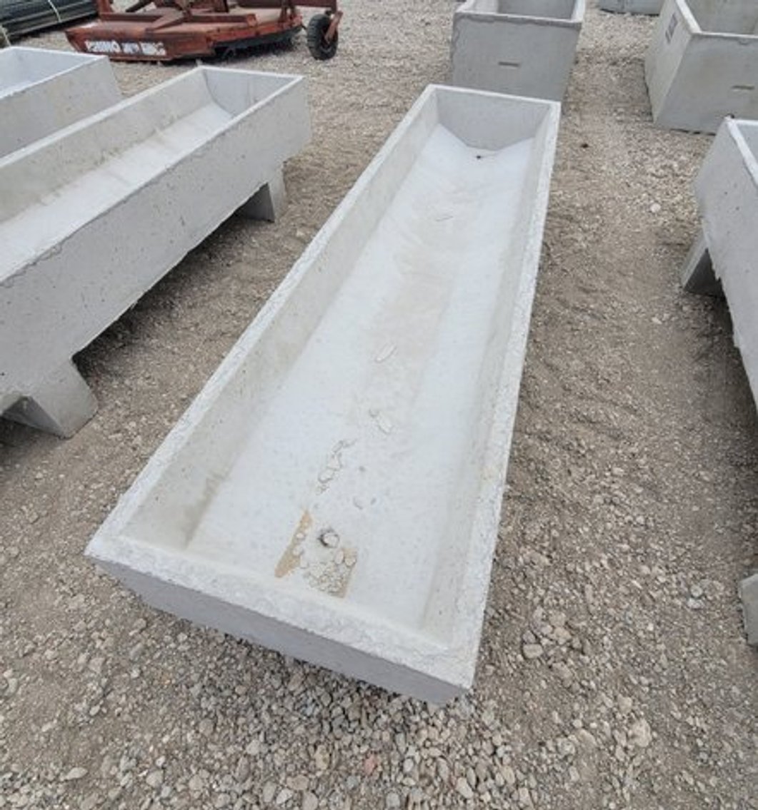 Image for Unused 8ft Concrete Feed Trough