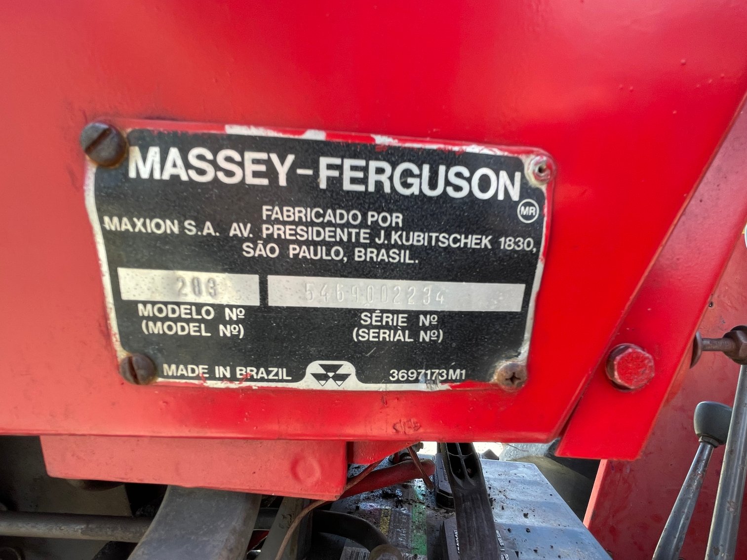 Image for Massey Ferguson 283 Ag Tractor