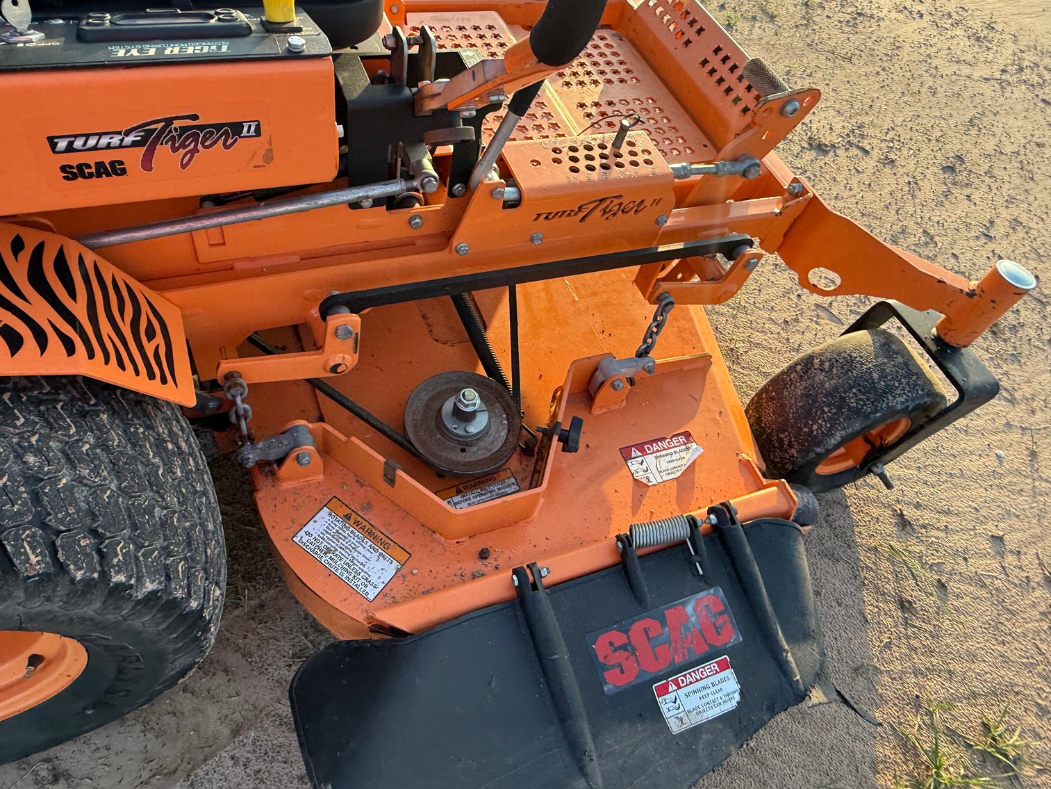 Image for SOLD Scag Turf Tiger II S/N v6900164