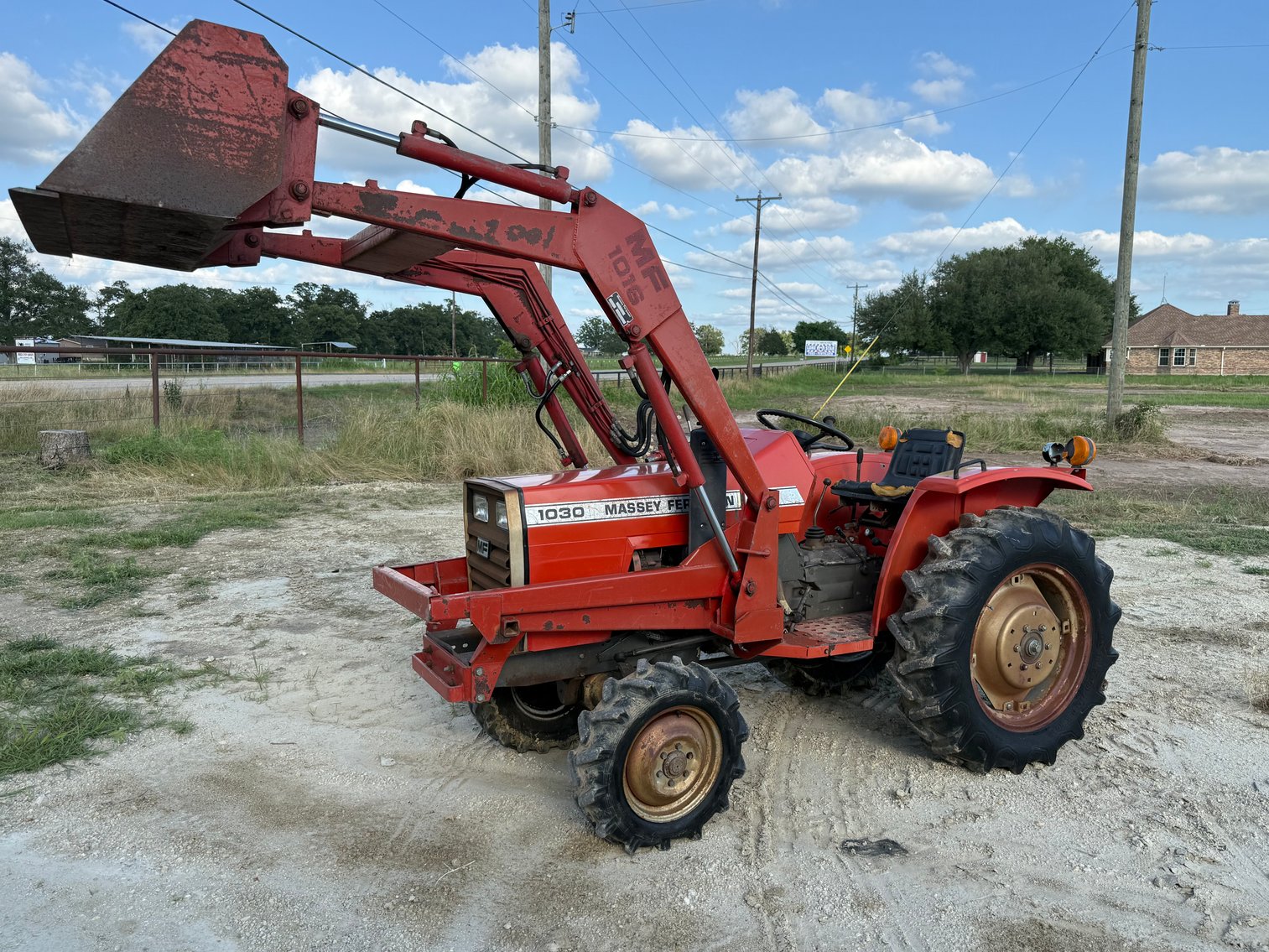 Image for Massey Ferguson 1030 4x4 Utility Tractor