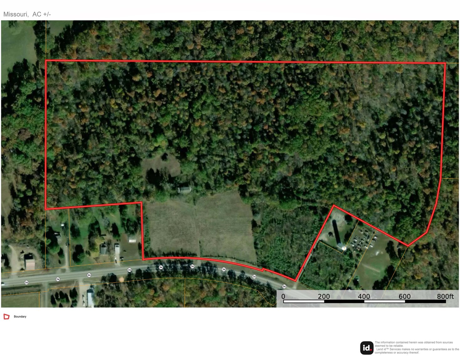 Image for 39.56 +/- Acres Hwy 34, Cape Girardeau County, MO (MLS #24011383)