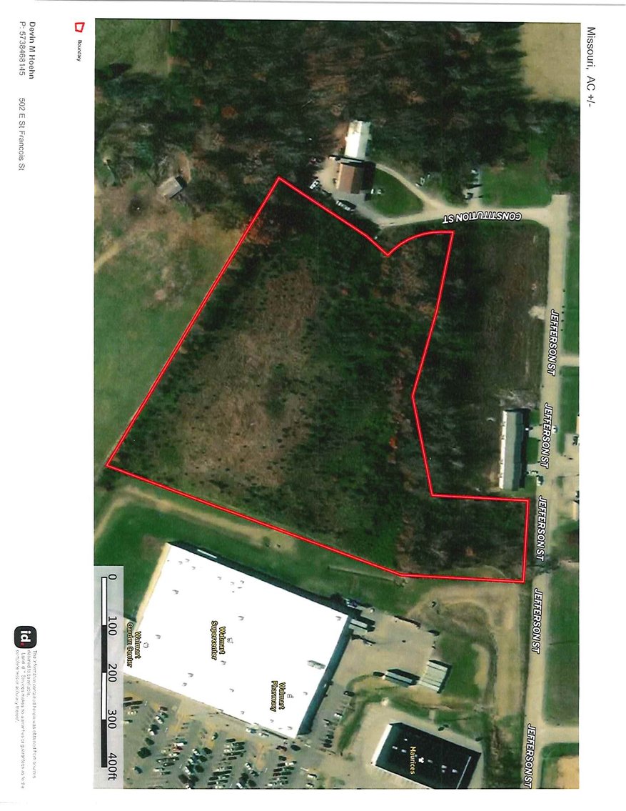Image for 8.57 Acres +/- Jefferson St., Perryville, Missouri 63775, MLS# 24019967