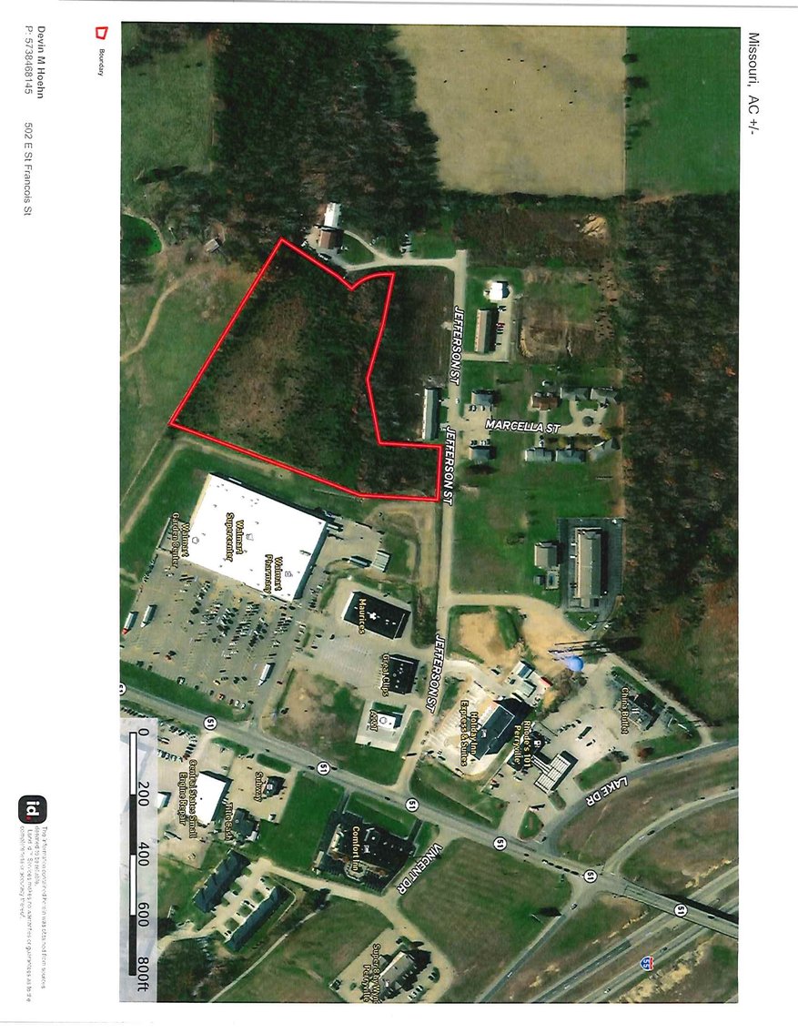 Image for 8.57 Acres +/- Jefferson St., Perryville, Missouri 63775, MLS# 24019967