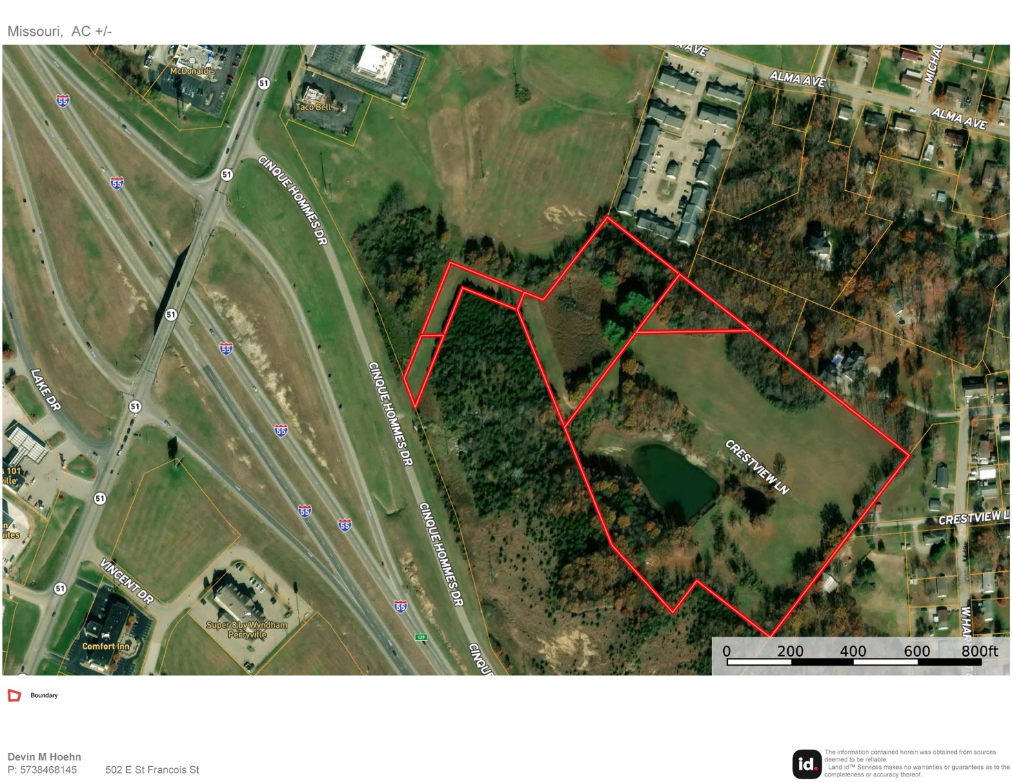 Image for Off Crestview Lane, Perryville MO 63755, MLS #24034373