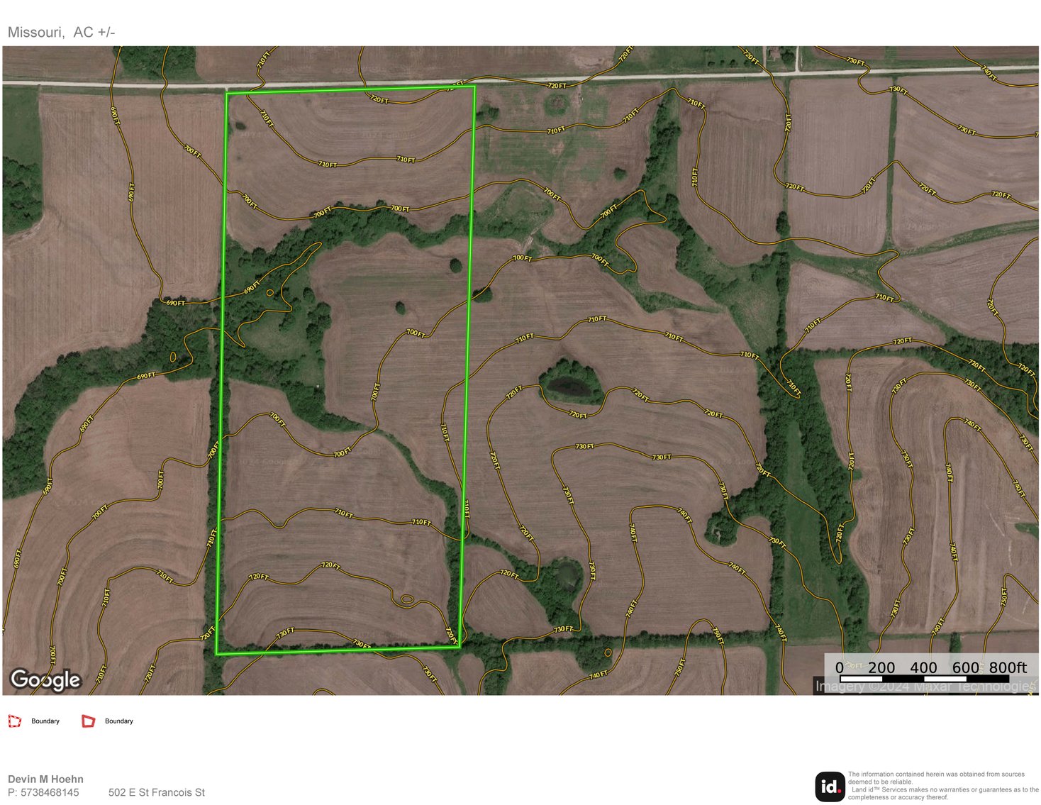 Image for 160 Acres +/-  Stutsman Road, Brookfield 64676, MLS# 24021844