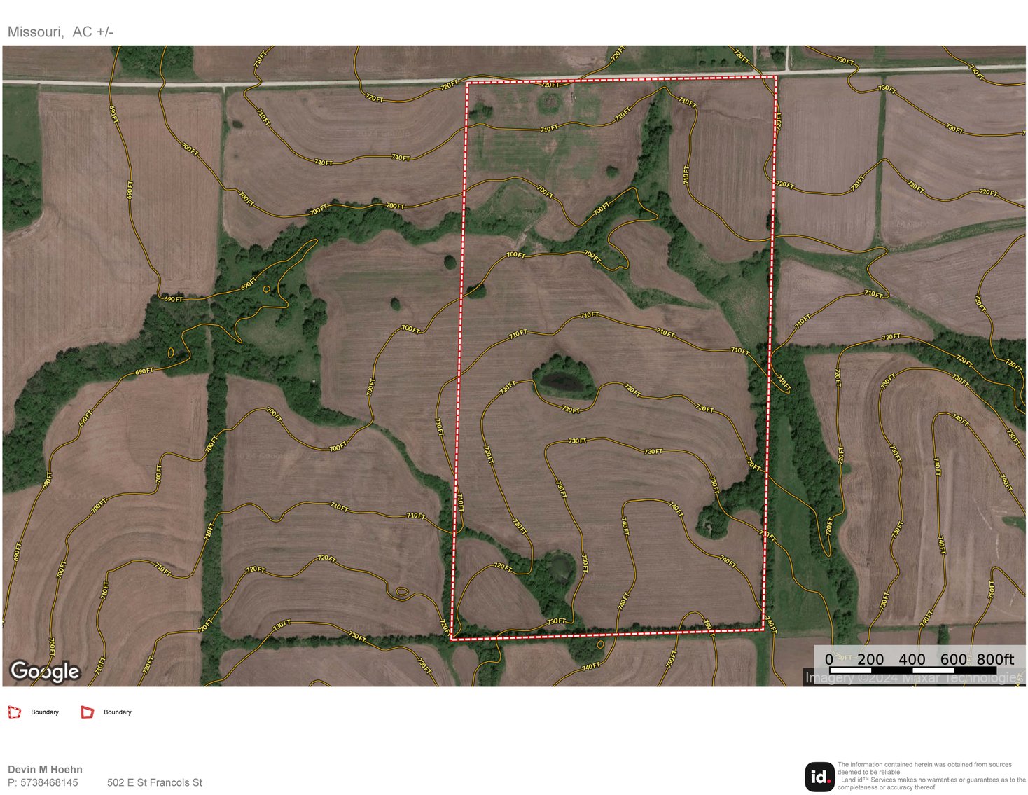 Image for 160 Acres +/-  Stutsman Road, Brookfield 64676, MLS# 24021844