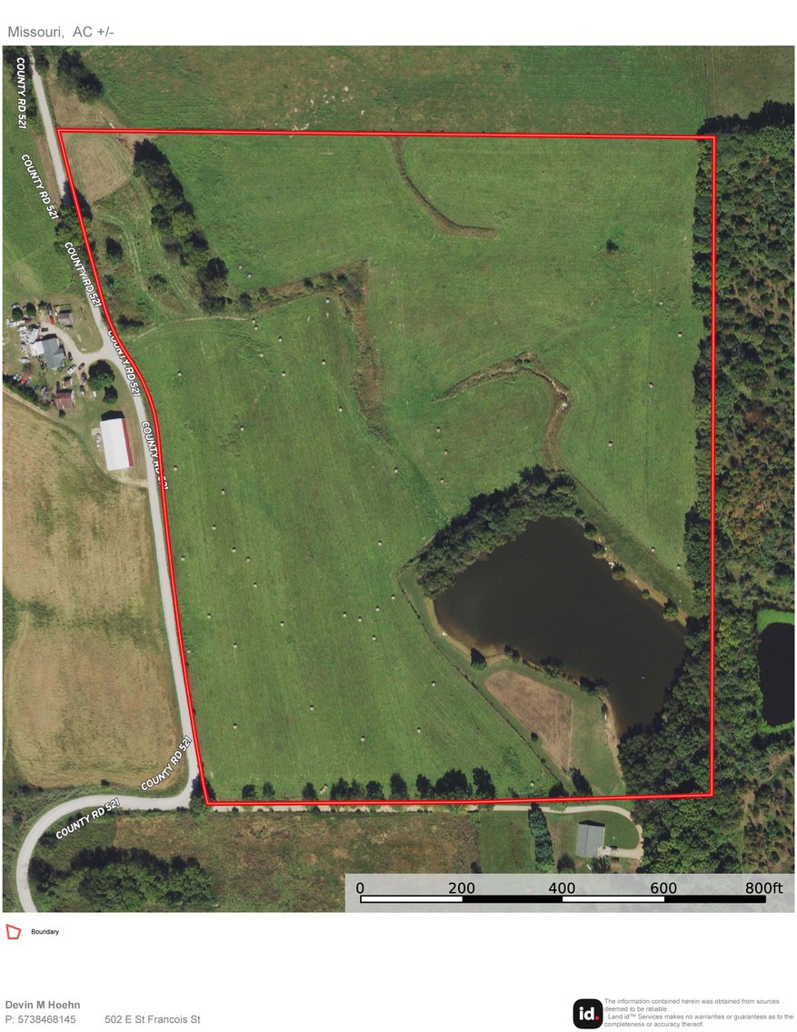 Image for 34.55 Acres +/- County Road 520, Oak Ridge, MO 63769, MLS 24068346