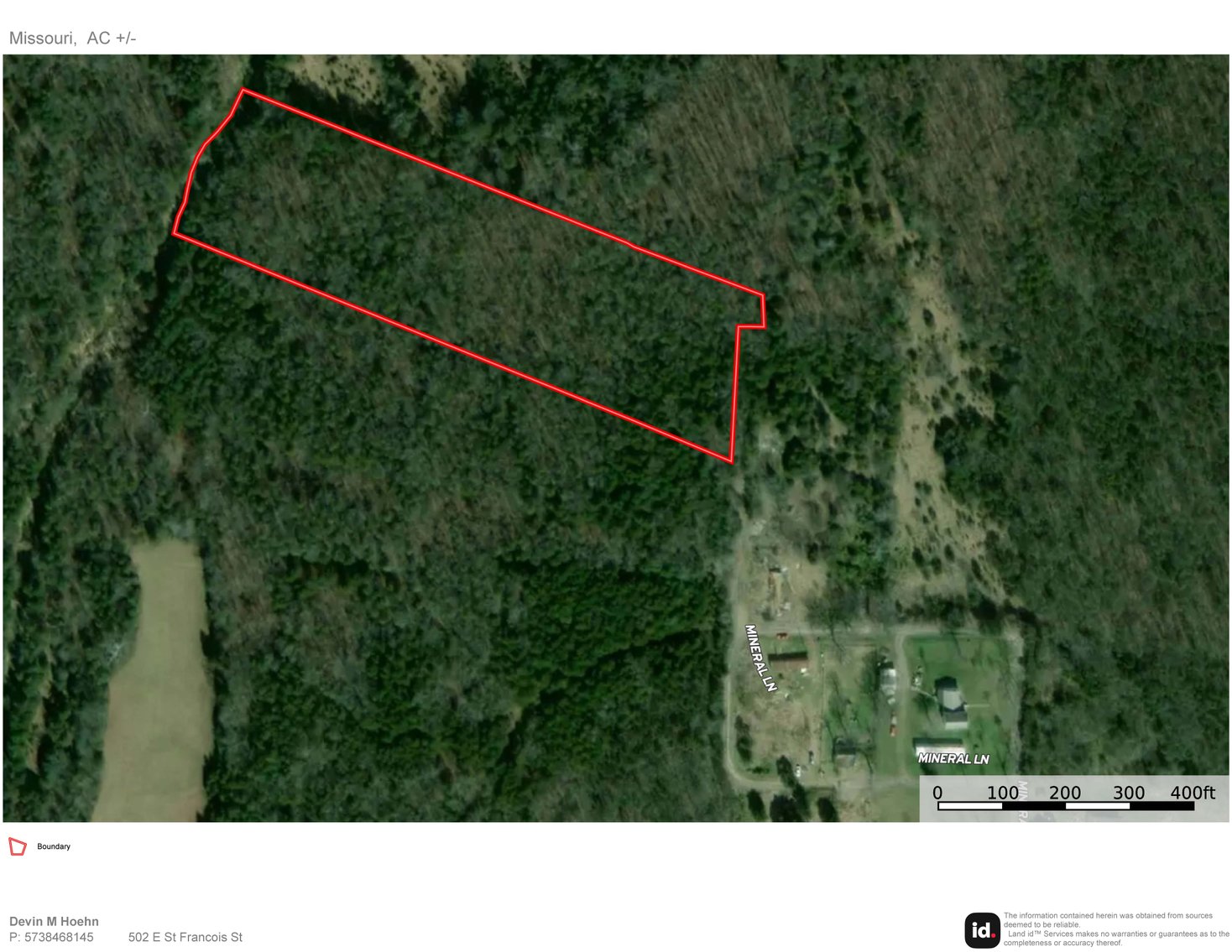 Image for 5.39 Acres +/-, Mineral lane, Park Hills, MO 63601, MLS 24075052