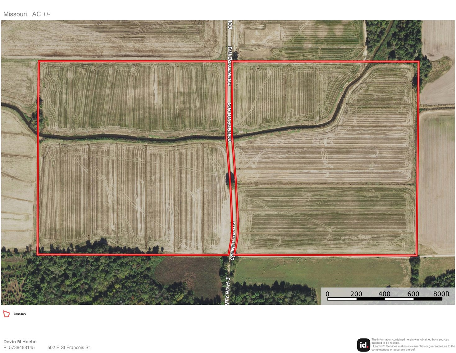 Image for 80 Acres m/l, Tract 1 County Road H-3, Naylor, MO 63953, MLS #25003062