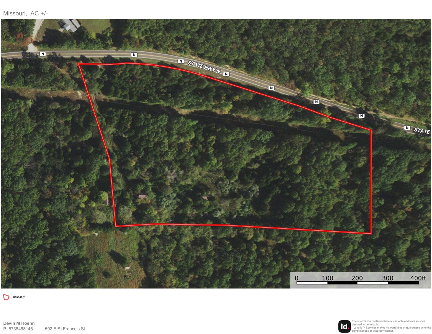 Image for 9.17 Acres M/L, Highway N, Perryville, MO 63775, MLS #25005514