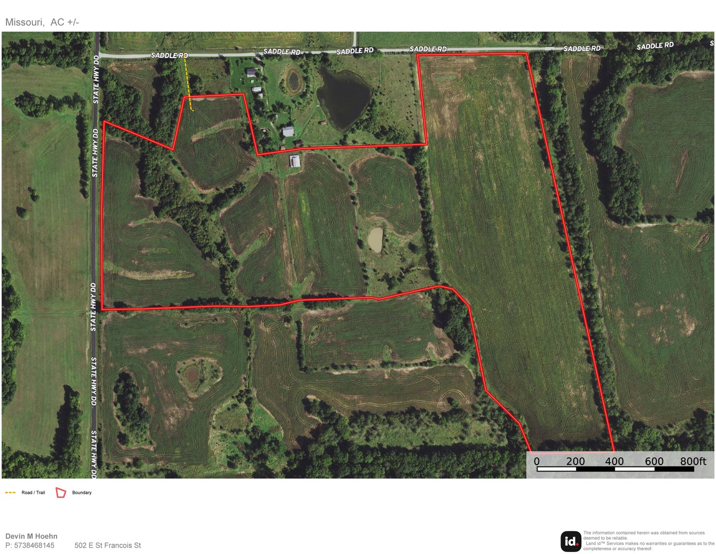 Image for 62.3 Ac +/-, Saddle Road, Humphreys MO 64646, MLS 25009605