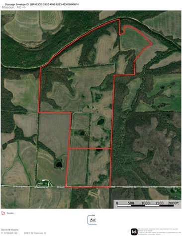 Image for 276.66 Acres M/L, 0 McAllister Road Houstonia, MO 65333, MLS #25030759