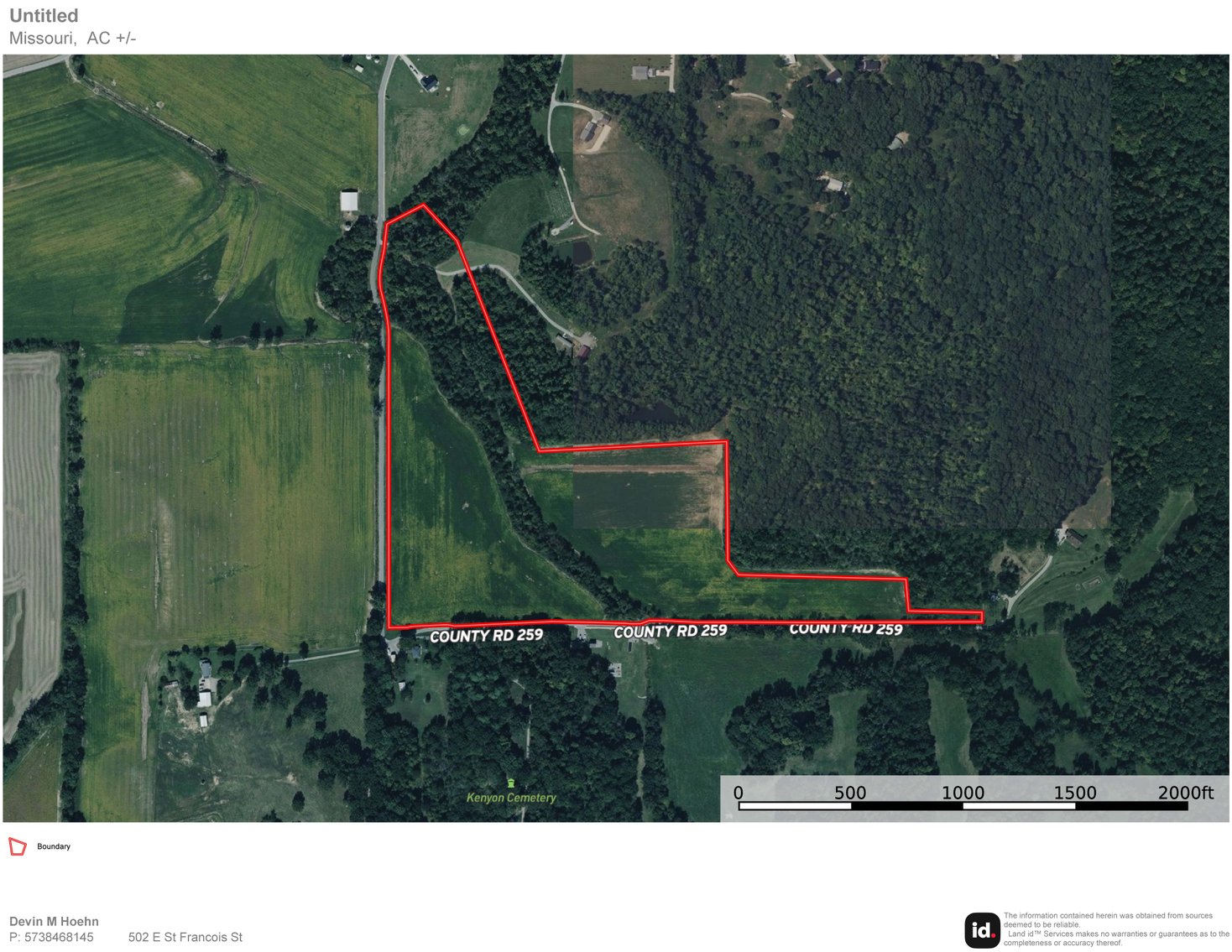 Image for County Road 259 Advance MO 63730, MLS 25045575