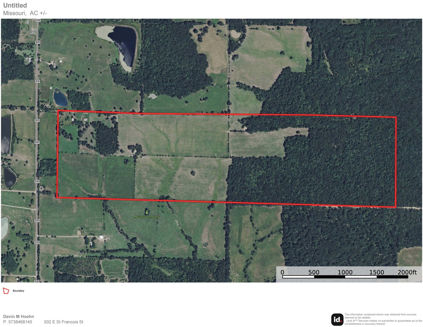 Image for 174.01 Ac +/-, Off Hwy DD, Glen Allen MO 63655, MLS# 25071597