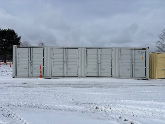 Image for 40’ one trip high cube multi door storage container SN: CFGU4046263