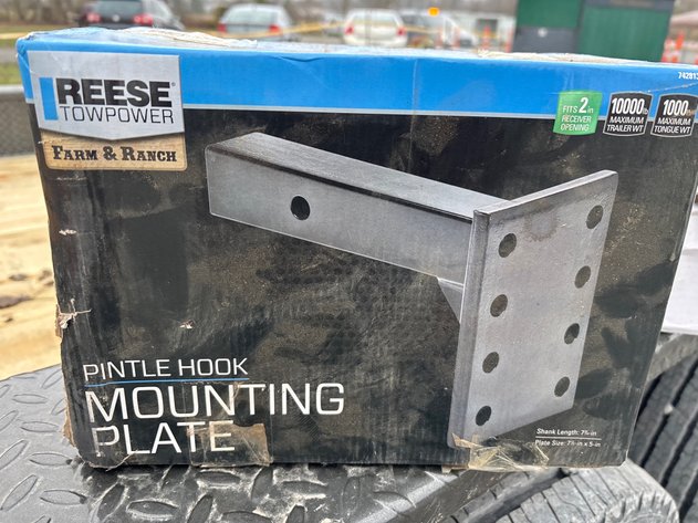 Image for Pintle hook mounting plate