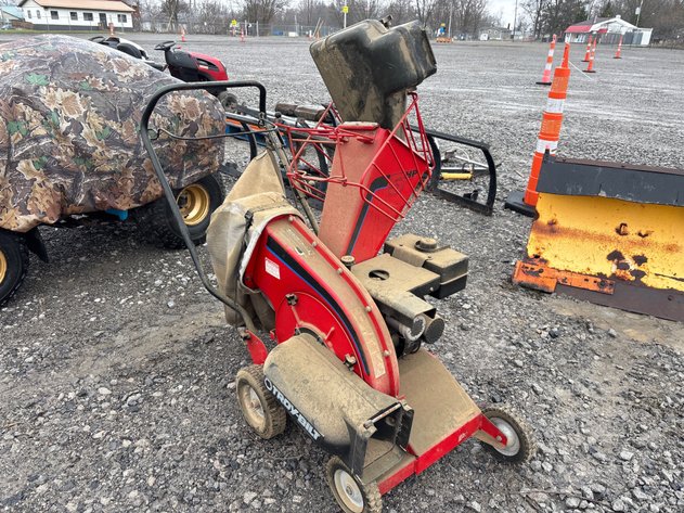 Image for D4b. 5hp Troy bilt mulcher/sweeper