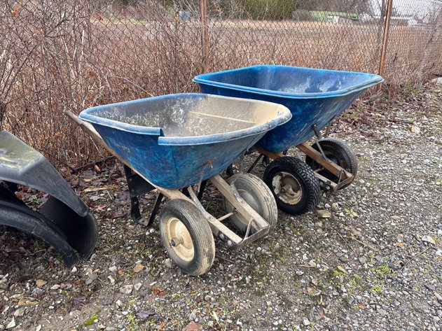 Image for D1. (2) wheel barrow