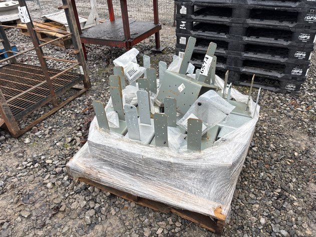 Image for E1. Pallet of mounting brackets