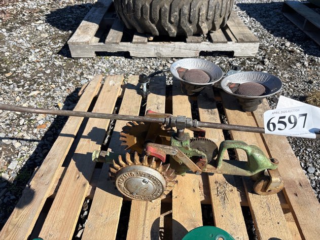 Image for D1. Vintage walking sprinkler