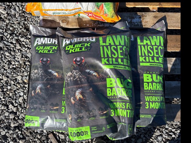 Image for D1. (3) amdro lawn insect killer