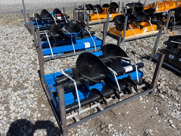 Image for E2. 2026 Unused GIYI skid steer loader auger and extra rod