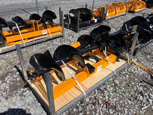 Image for E2. 2026 Unused GIYI skid steer loader auger and extra rod