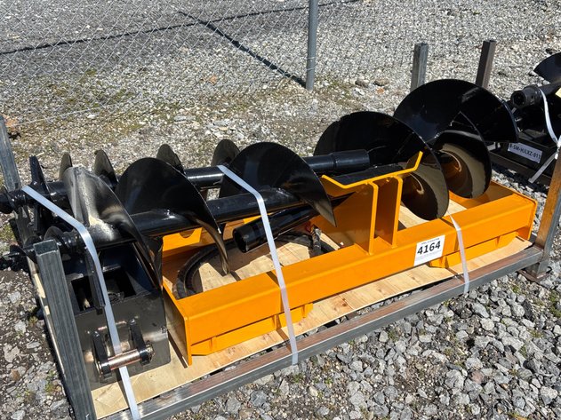 Image for E2. 2026 Unused GIYI skid steer loader auger and extra rod