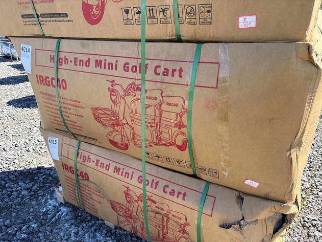 Image for E1p. 2025 Unused IR IRGC40 ELECTRIC TRICYCLE