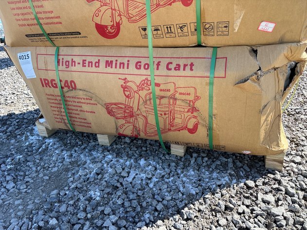 Image for E1p. 2025 Unused IR IRGC40 ELECTRIC TRICYCLE