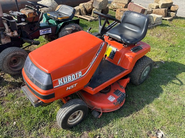 Image for D4. Kubota HST lawn tractor
