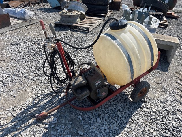 Image for E1. Pull behind sprayer