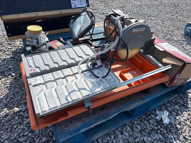 Image for D1. Ridgid R4031 Tile saw